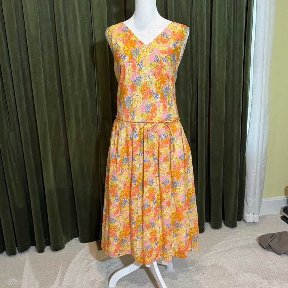 Talbots Multicolor Floral Dress - Picture 3 of 6